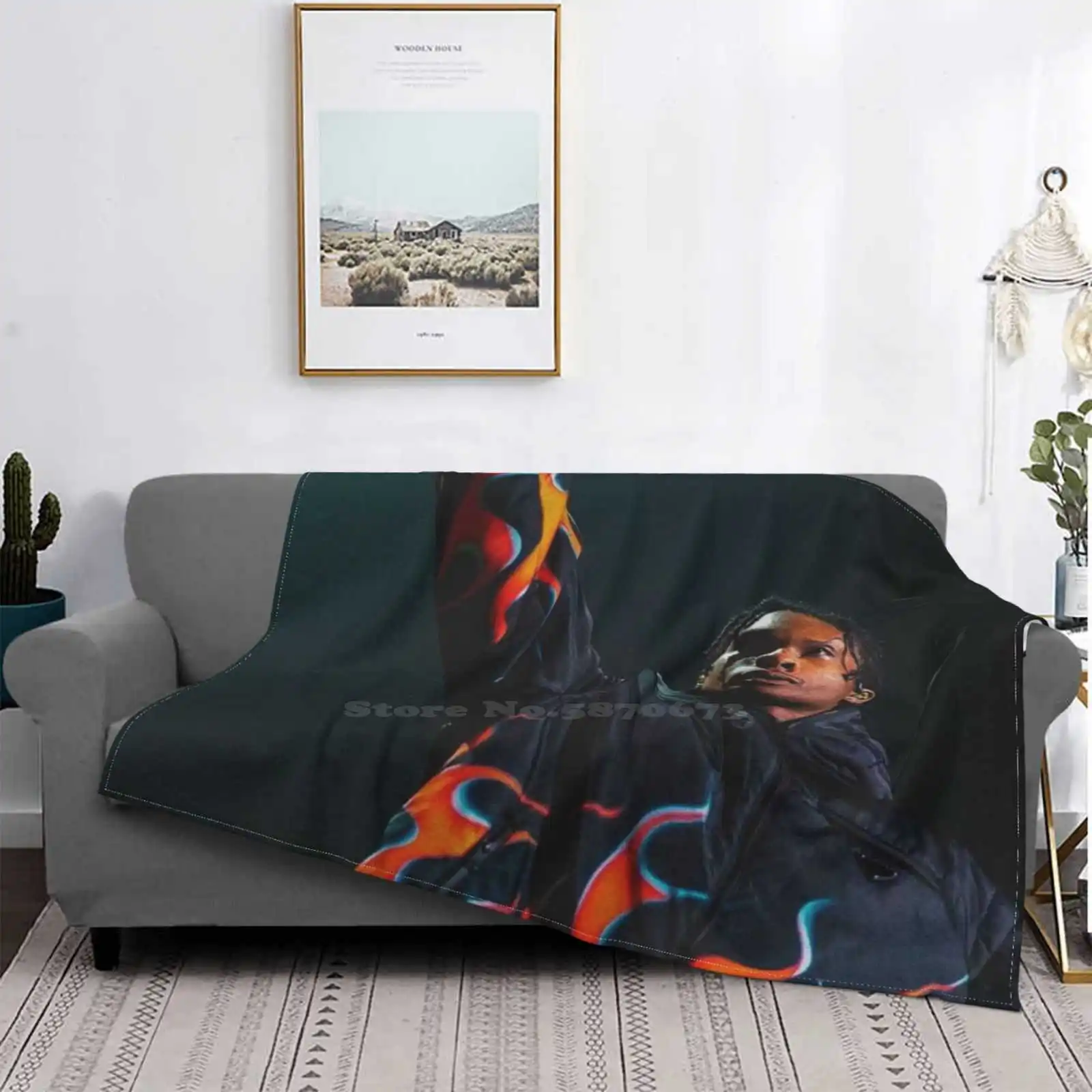 Air Conditioning Blanket Travel Portable Blanket Rap Music Tyler Rapper Hip Hop Man Sing Song Explorepage Hypebeast Trap Travis