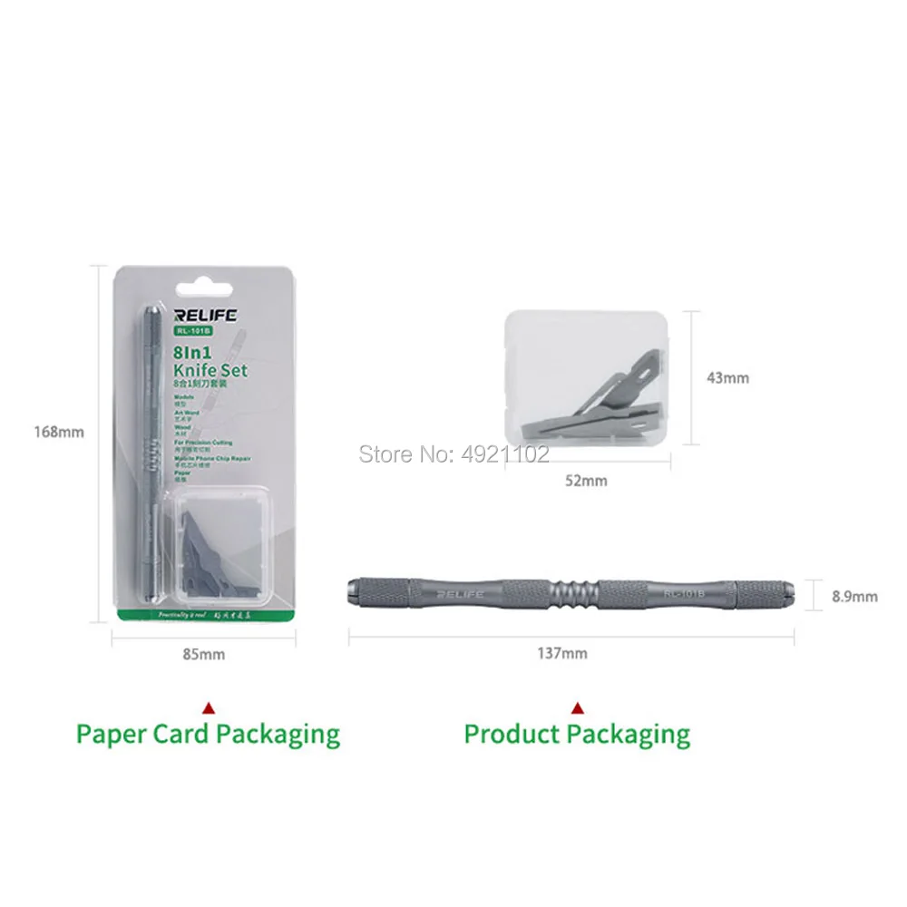 Relife Knife CPU IC Glue Remover Motherboard BGA Chip Glue Cleaning Scraping Pry Knife DIY Scrapbooking Crafts Carving Blade