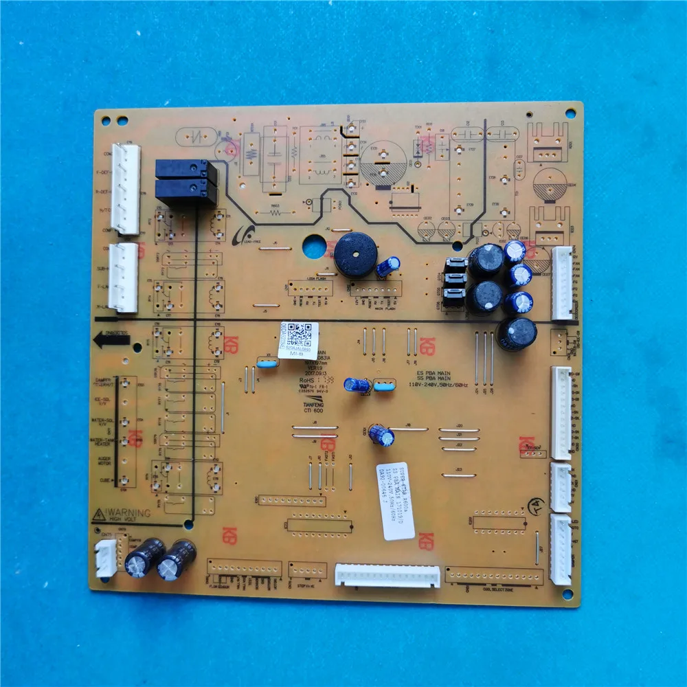 คุณภาพดีสำหรับตู้เย็นบอร์ดควบคุมหลัก DA41-00831A DA92-00646J PBA เมนบอร์ดหลักบอร์ดคอมพิวเตอร์