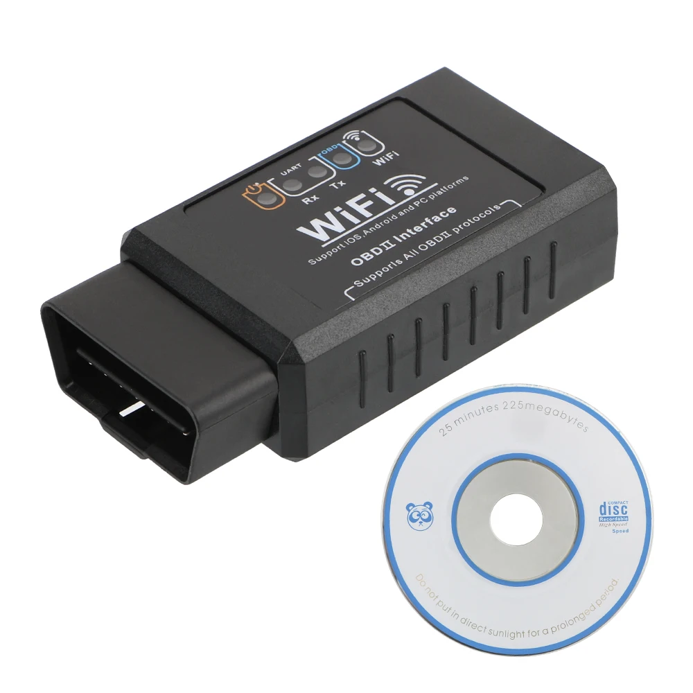 Automotive Diagnostic Scanner OBD2 OBDII Scan Tool for iOS & Android Mini Car Detector ELM327 WIFI