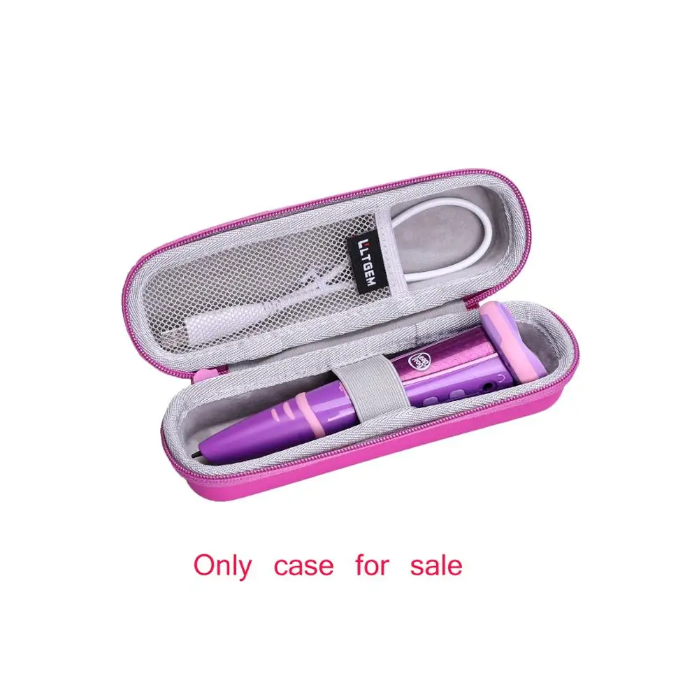 LTGEM Waterproof EVA Hard Case for LeapFrog Leap-Start Go System-Pink