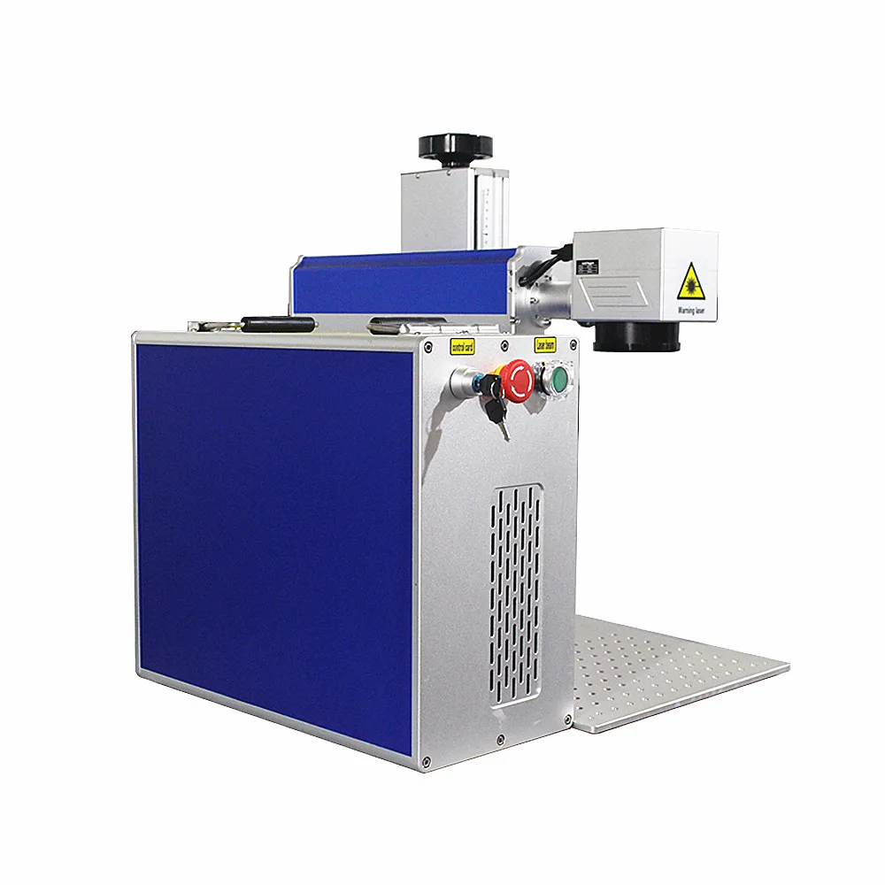 La macchina per marcatura di plastica in metallo e legno di vetro Laser a fibra Uv 3w/5w può incidere tutte le attrezzature per materiali