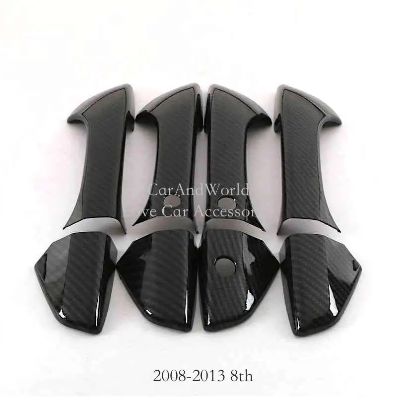 Door Handle Bowl Holder Cover Frame Trims For Honda Accord 06-07 7th 08-13 8th 14-17 9th 18-22 10th Exterior Car Accessories