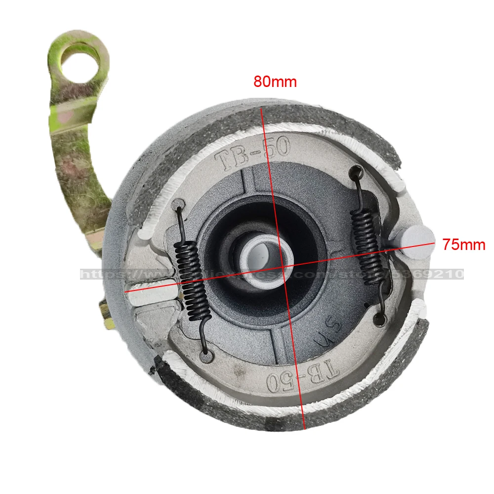 Front Drum Brake Model for TB50 Many Electric Bike and Mopeds Tricycle