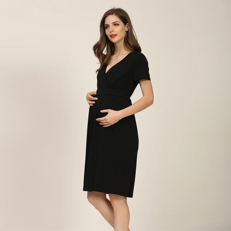 Emotion Moms Summer Fashion Breastfeeding Dress Maternity Clothes For Pregnant Women Lactation Dresses Soft Fabric Plus Size