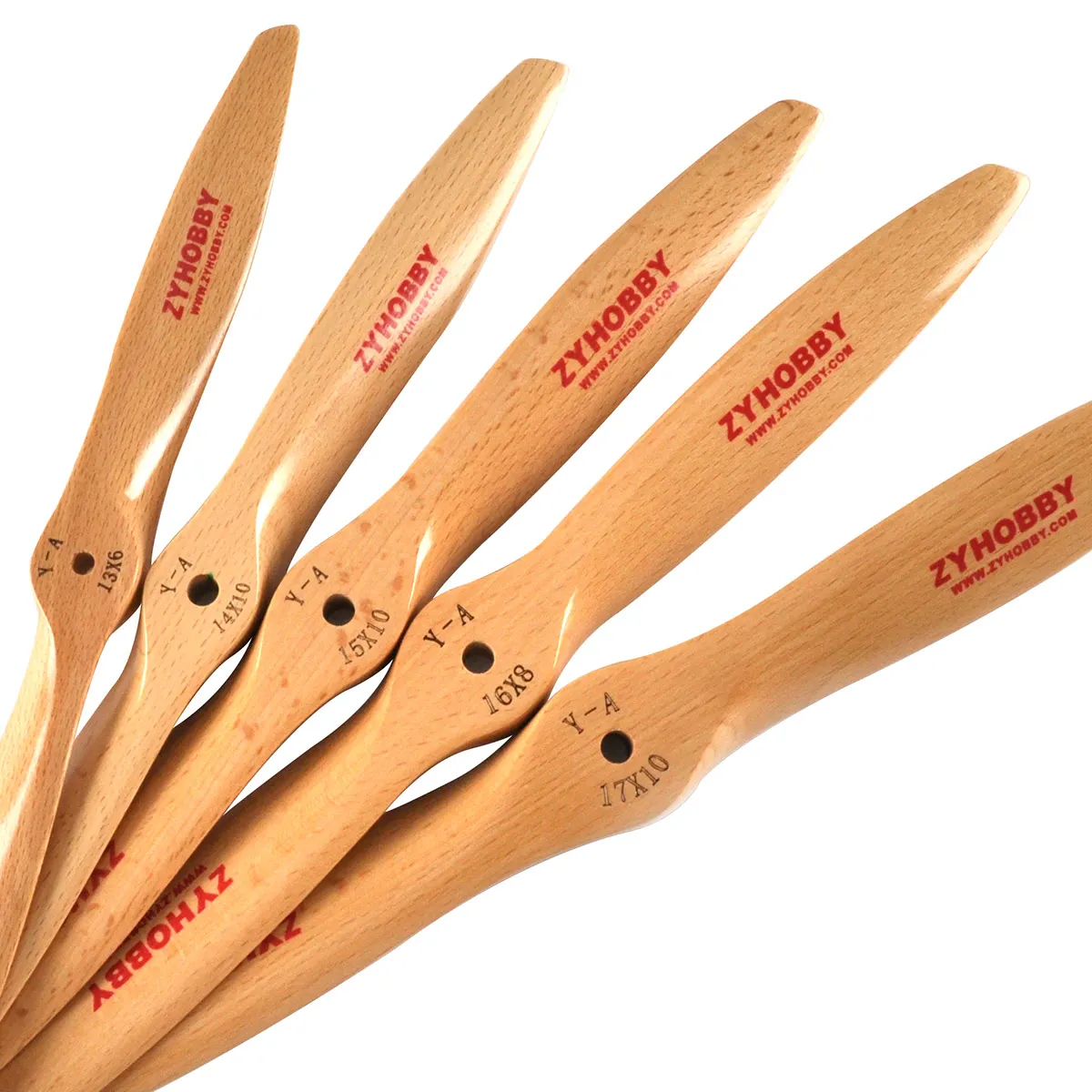 9/12/13/14/15/16/17/18/19/20/21/22/23Inch Houten Propeller Voor Rc Gas Vliegtuig