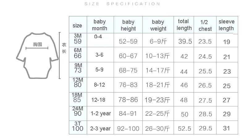 Babykleidung, Strampler, Baby-Bodysuit, Pyjamas, Kinderkleidung, Babykleidung für Neugeborene, Jungenkleidung, Mädchenkleidung, Langarm, Kinder-Overalls – Detail 1