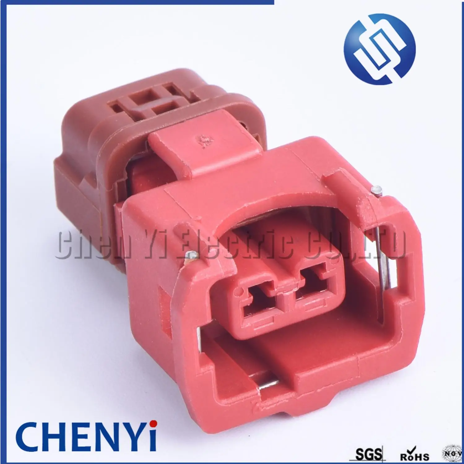 2 Pin red PB187-02326 3.5mm Series Female Waterproof Knock Detonation Sensor Plug auto connectors DJ7023YD-3.5-21
