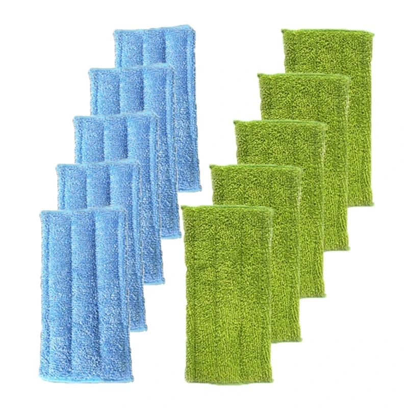 5/10pcs Microfiber Washable Mopping Pads Rag for Swiffer WetJet sweeper floor Dry Wet mop cloth cleaning rags Parts Accessories