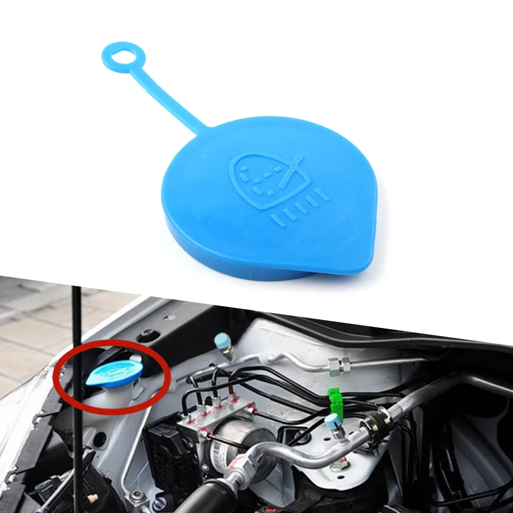 

38513SB0961 Car Windshield Wiper Washer Fluid Reservoir Tank Cap For Honda CRV Civic Accord Fit CITY Blue