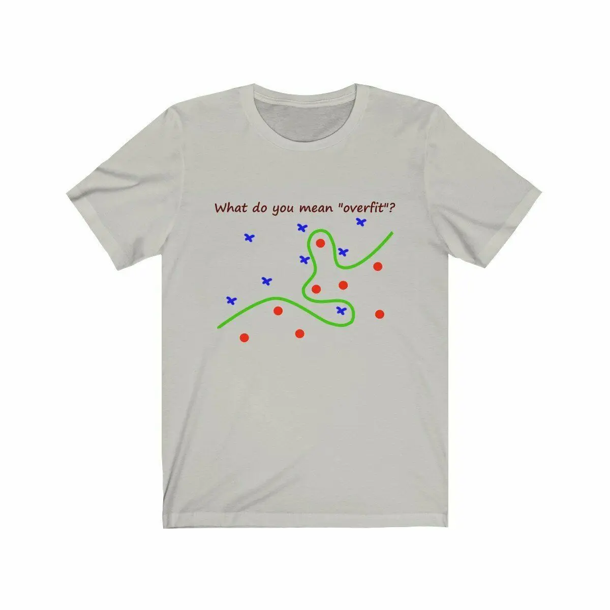 Overfit - Data Science, Machine Learning, Artificial Intelligence T-shirt