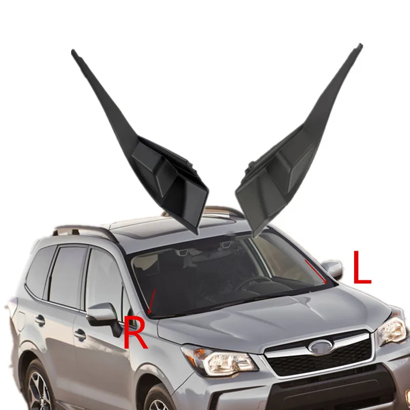 

For Subaru Forester SJ 2013-18 Front Windshield Wiper Cowl Side Trim Cover Water deflector Panel