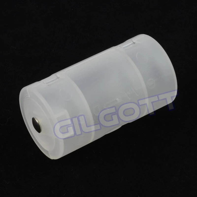 Aa para d tamanho conversor de bateria caso capa adaptador caixa organizador de armazenamento titular