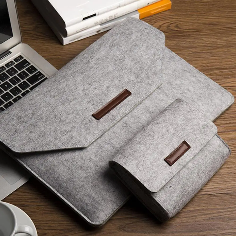 Bolsa para laptop portátil de algodão à prova d'água 13 polegadas capa para notebook power pack para MacBook