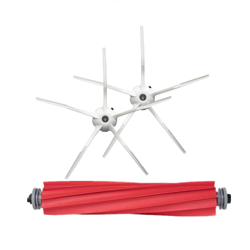 Side Brushes For Xiaomi S7+ Black Roborock S7+ white Robot Vacuum Cleaner Parts Accessories