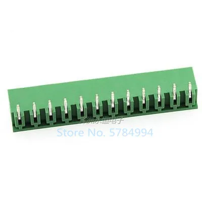 

Free shipping 100PCS 2EDG5.08MM terminal block 2EDGR-5.08-12P male and female plug-in connector / curved needle L type 12PIN