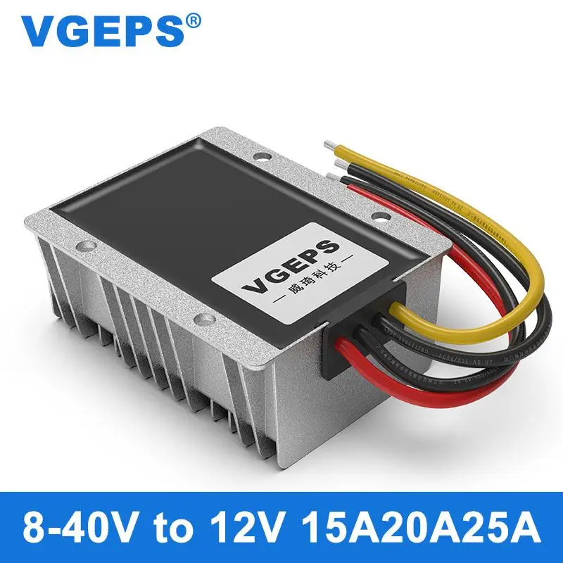 

8-40V to 12V voltage regulator DC-DC automatic buck-boost 12V24V to 12V automotive DC power module