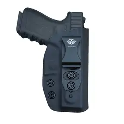 Funda para pistola Glock 19 IWB Kydex, compatible con: Glock 19 19X / Glock 23 / Glock 25 / Glock 32/45 Glock (Gen 1-5) Cz P10