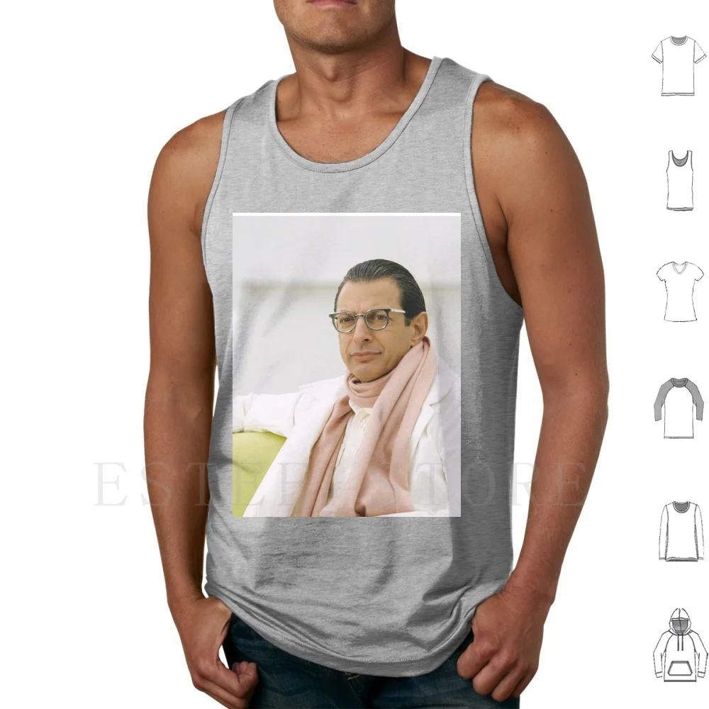 Jeff Goldblum Tank Tops Vest Sleeveless Jeff Jeff Goldblum Hd Full Size Meme Memes Movies Tv Films Dino Dinosaur Chaos 65