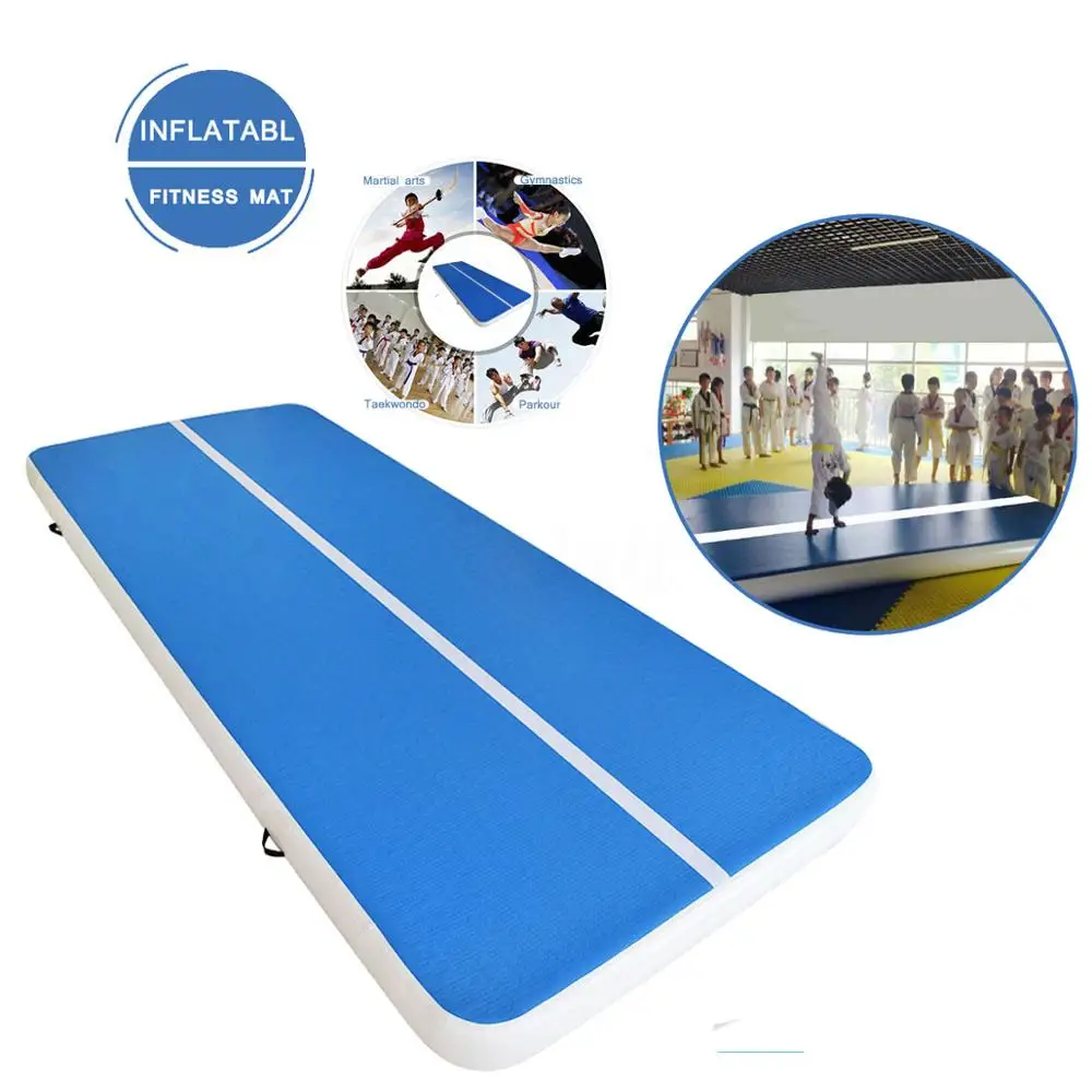 6m * 2m opblaasbare goedkope gymnastiekmatras Gym Tumble Airtrack Floor Tumbling Air Track