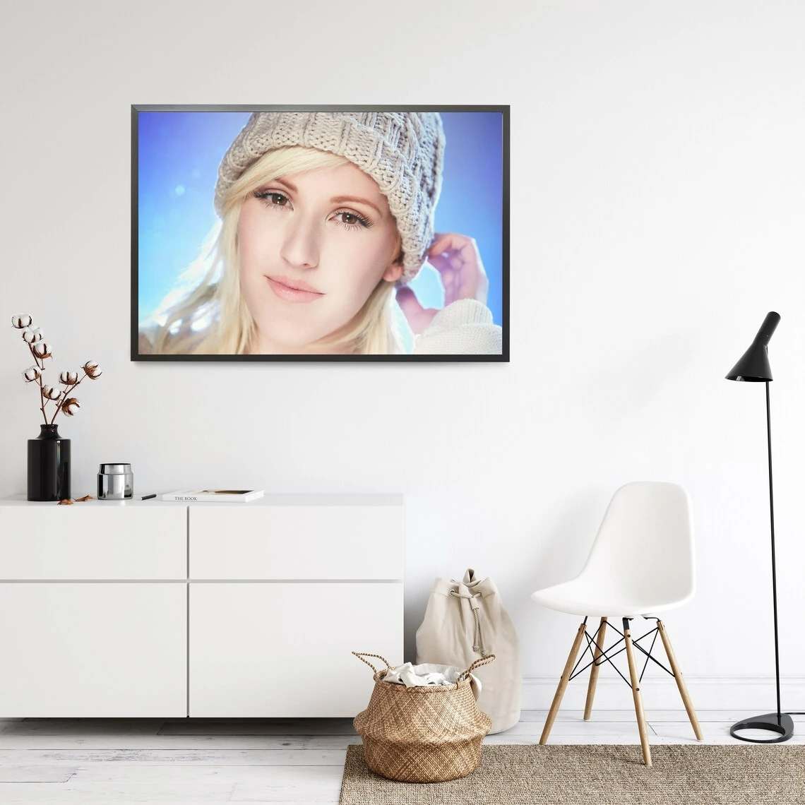 Ellie Goulding Poster Music Singer Star Rapper Art Photo Canvas Album Cover Poster Print Home Decor Wall Painting (No Frame)