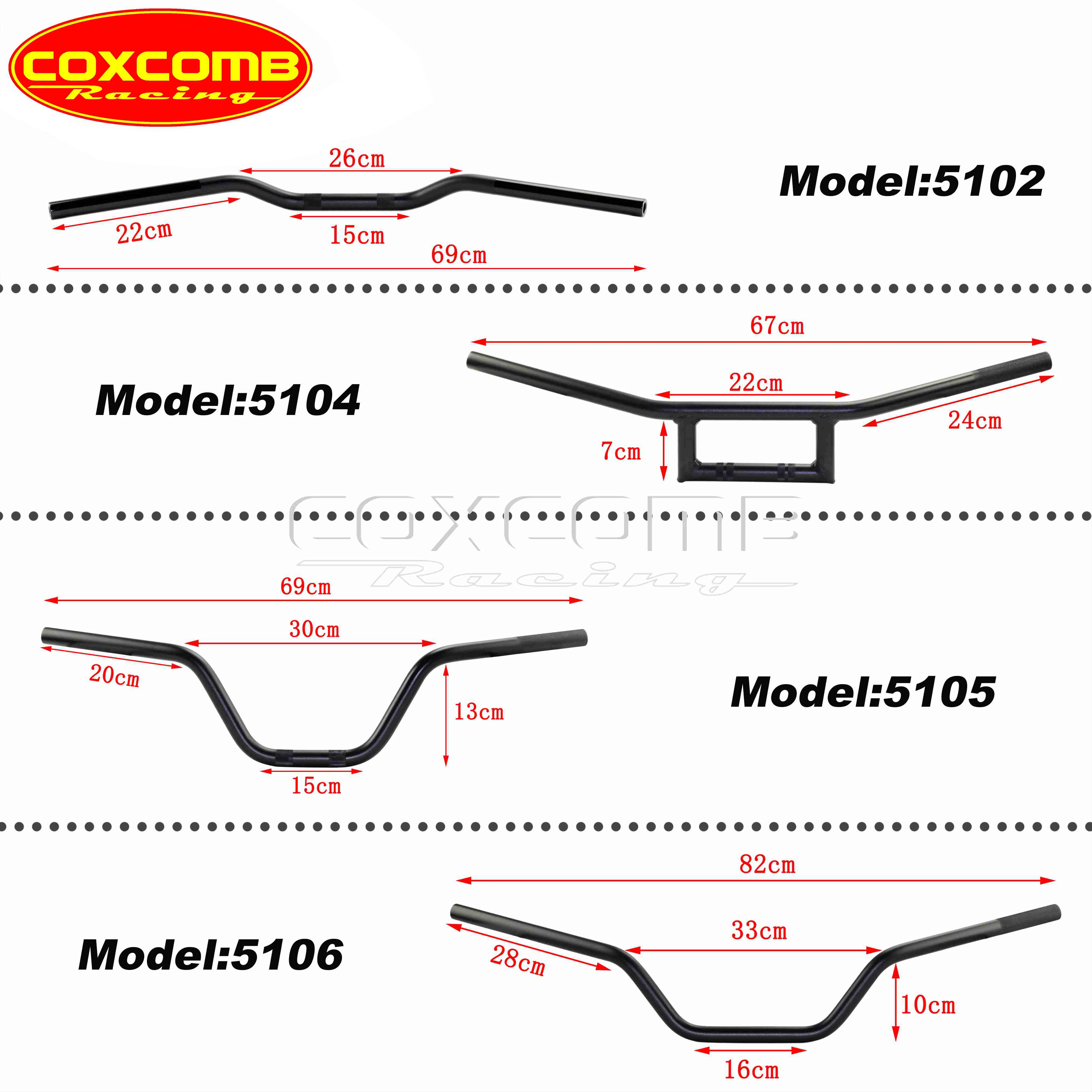 Enduro Off Road 7/8 in. Handlebar 22mm Handle Bar Steering Wheel Control Bars for Honda Yamaha Suzuki KLX KXF YZF CRF XR CR EXC