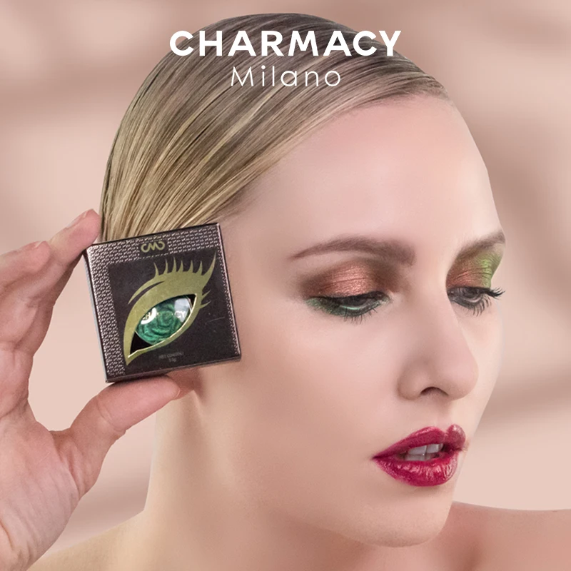 CHARMACY Chameleon Glitter Eyeshadow Single High Pigment Duochrome Shadow Palette Cosmetic Long Lasting Easy To Wear Makeup