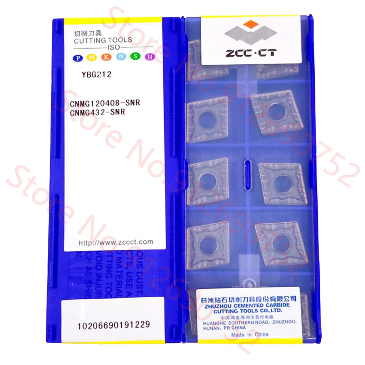 CNMG120408-SNR YBG212 ZCC.CT Carbide Insert CNMG Inserts