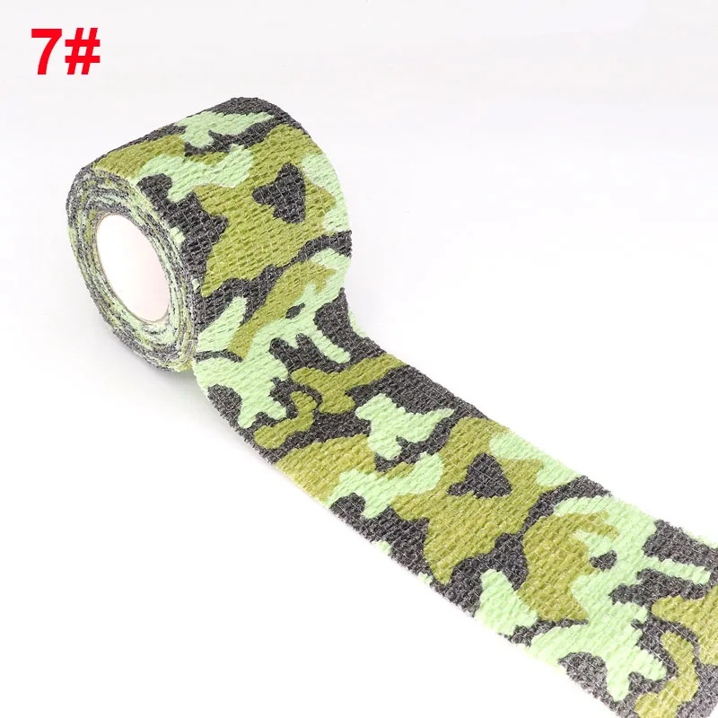 4.8m Hunt travestimento Elastoplast Camouflage nastro elastico avvolgente autoadesivo protezione sportiva caviglia ginocchio dito braccio fasciatura