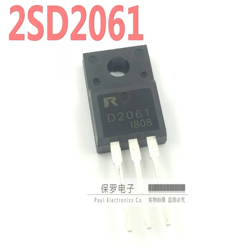 10Pcs 100% Originele En Nieuwe Npn Power Transistor 2SD2061 D2061 TO-220F Transistor In Voorraad