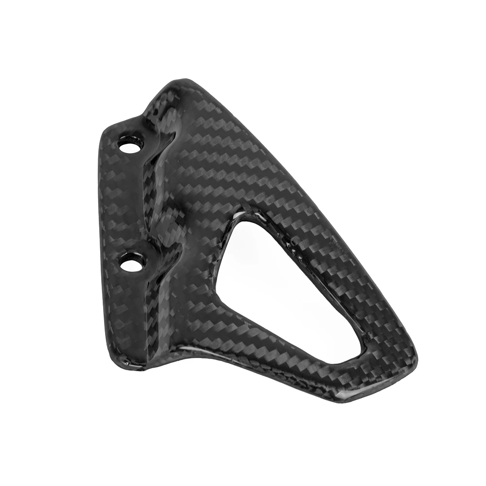 100% Carbon Fiber New Front Heel Guard Foot Peg Mount Plate Motorcycle For BMW R NINE T R NineT R9T 2014 2015 2016 2017 2018