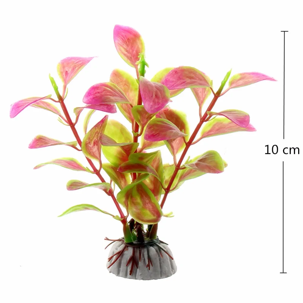 5 Color Aquarium Decorative Accessories Aquarium Decorative Simulation Artificial Flower Plant Environmental Protection Material