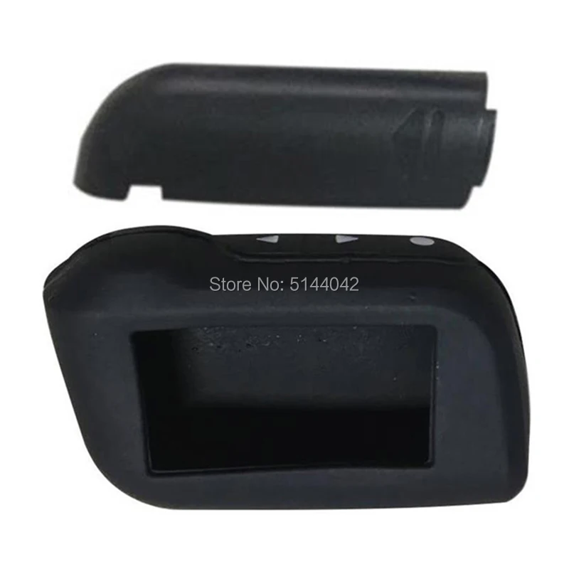 Silicone Key Case + battery cover For Two Way Car Alarm Starline A93 A63 A39 A36 A69 A96 A66 LCD Remote Control Keychain body