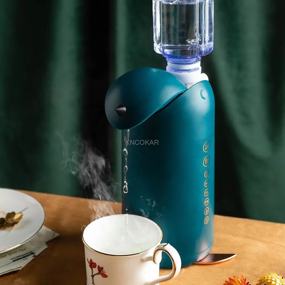 Mini dispensador de água quente instantâneo 3-tweede velocidade quente slide capa opslag bolso draagbare reizen eenhoorn caldeira instantânea