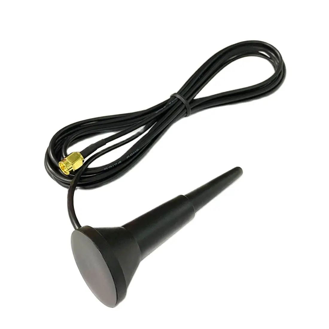 2G 3G GPRS GSM Small Sucker Antenna 5dbi OMNI Magnetic Base Aerial with 3m Cable SMA Male Connector Outdoor Waterproof New