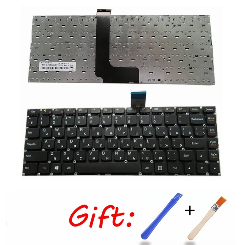 

RU black New Laptop keyboard FOR Lenovo M490S M4400S B4400S B4450S B490S M495S Russian