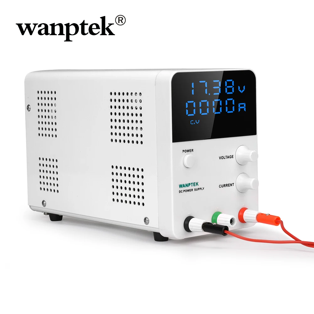 

Wanptek GPS605D Switch DC Power Supply Digital Display Adjustable Laboratory Power Source 60V 5A 30V 10A Mini