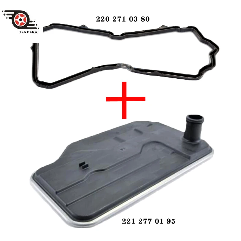 Transmission Filter +gasket for Mercedes-Benz CL203 S203 S204 CL203 C209 A209 C219 CLS CLK 2202710380 2212770195