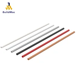 BuildMOC 75c16 thin hose (12.8cm) needs processing For Building Blocks Parts DIY Construction Creati