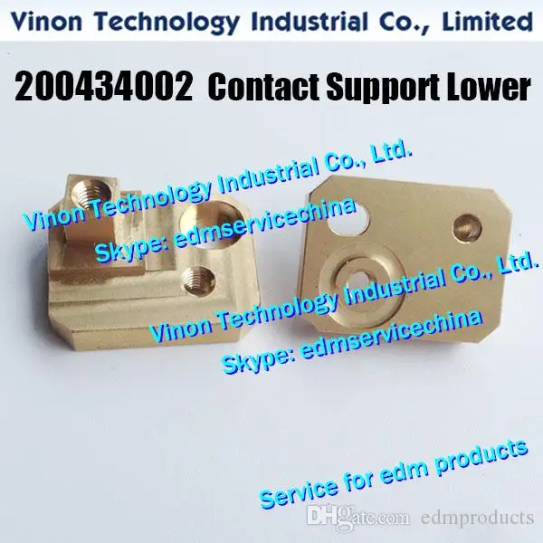 

200434002 Charmilles Contact Support Lower for Robofil 230,330F,240,440. 200434002, 200.434.002, 200-434-002 edm Support contact