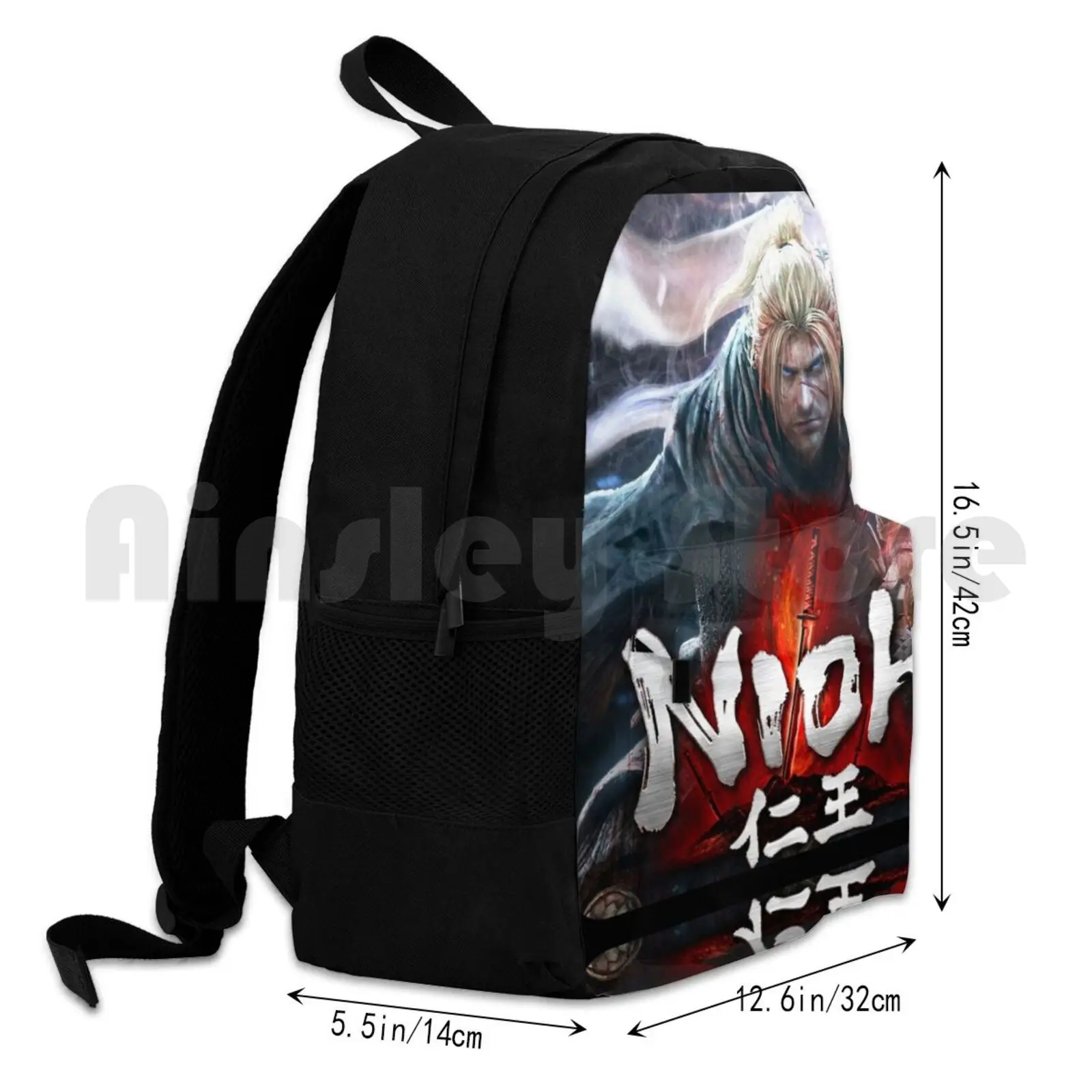 Nioh ransel Hiking luar ruangan kedap air perjalanan Kemah Nioh Dark soulne video game Bloodborne Yokai Sekiro