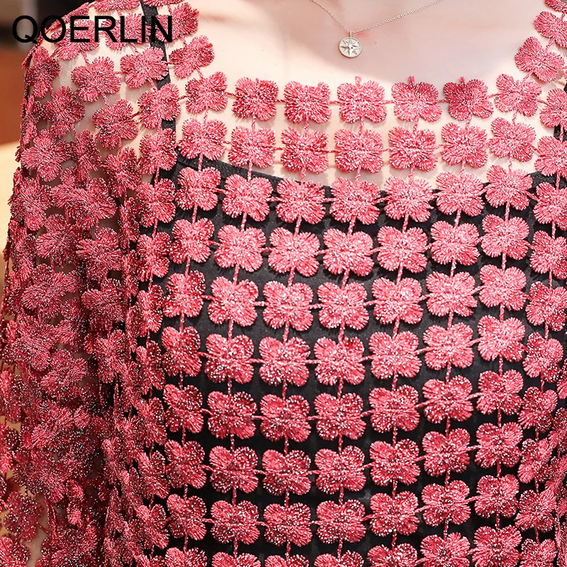 QOERLIN 2 Pieces Embroidered Chiffon Shirt Summer Suspender Top Two Piece Lace Hollow Mesh Top Sexy Temperament Pullover Blouse