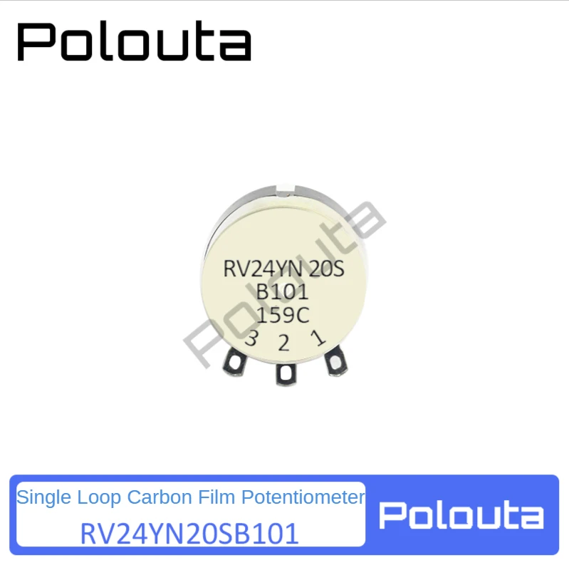 1 Pcs Single Lap Synthetic Carbon Film Potentiometer Knobs Super Potentiometers RV24YN20SB101-RV24YN20SB504 1K-500K/100-500R/1M