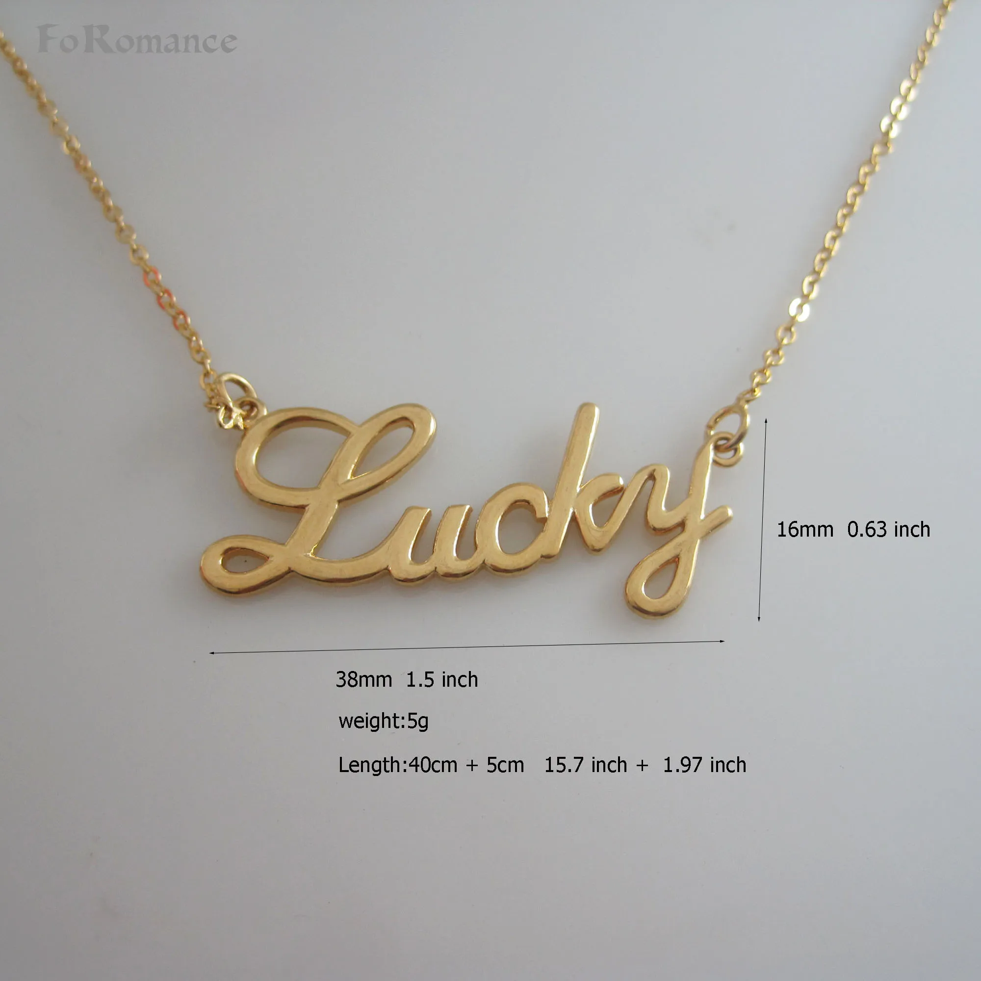 FoRomance / YELLOW GOLD PLATED 18