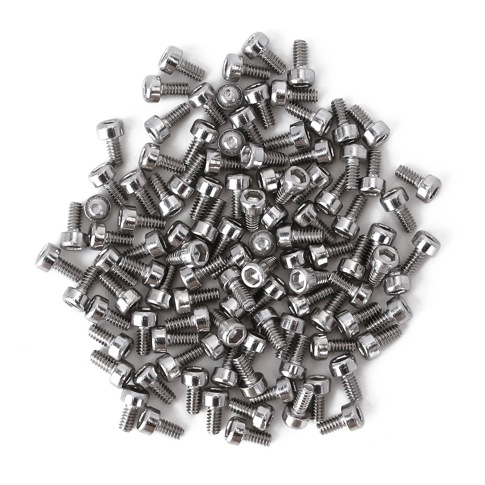 INJORA 100Pcs M1.4 Metal Hex Socket Screws Fit 1.0\