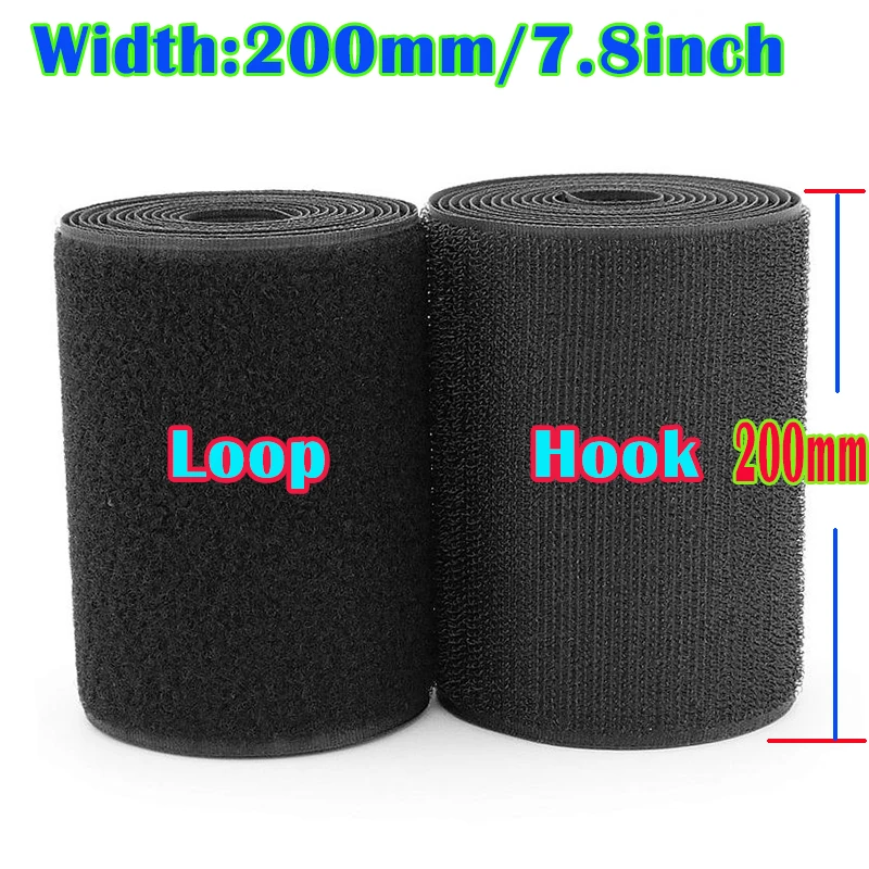 200 mm Width 25 meters  fastener tape sewing  Accessories tape stickers  strap clothing high quality DIY