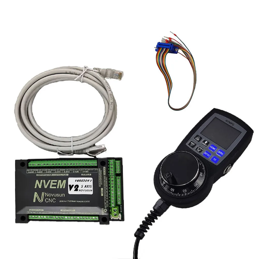 Controller Mach3 sistema di controllo del movimento cnc 3 4 5 scheda di controllo del motore a 6 assi 2021 volantino con display digitale NVMPG recentemente aggiornato