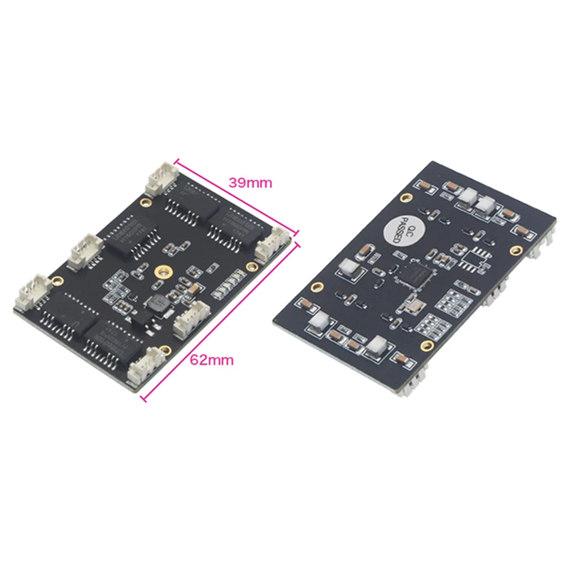 Module de commutation Ethernet industriel 5 Ports 10/100M non géré, carte PCBA OEM, Ports à détection automatique, carte mère Ethernet