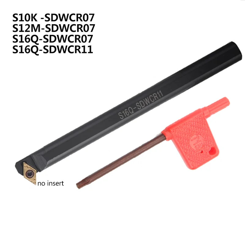 1 Máy Tính S10K S12M S16Q S20R S25S SDWCR07 SDWCR11 Tiện Bằng Máy CNC Dụng Cụ Cắt SDWCR Nội Bộ Dụng Cụ Xoay Giá Đỡ Cho DCMT cacbua Lắp