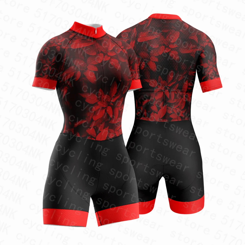 

MODELO cycling skinsuit sets women high quality summer short sleeves bicycle clothing ropa ciclismo team mtb roadbike speedsuit